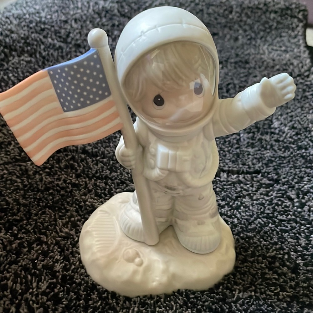 Precious Moments “one small step” figurine